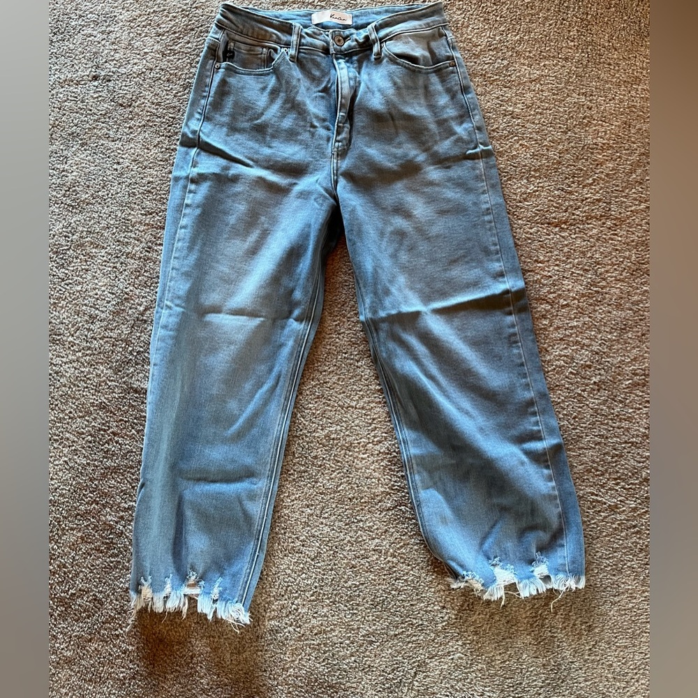 Kancan crops wide leg